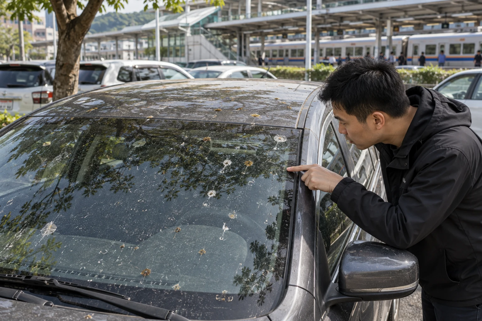 台中高鐵洗車配合多日停車返程：樹液、鳥糞、砂塵和取車時間怎麼交接